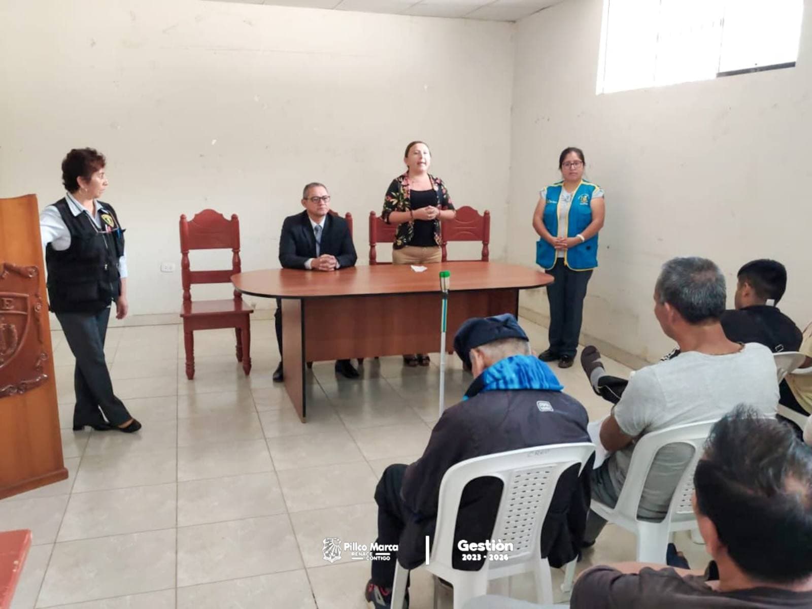 Entrega de certificados y carnet CONADIS a los internos del establecimiento Penitenciario de Potracancha